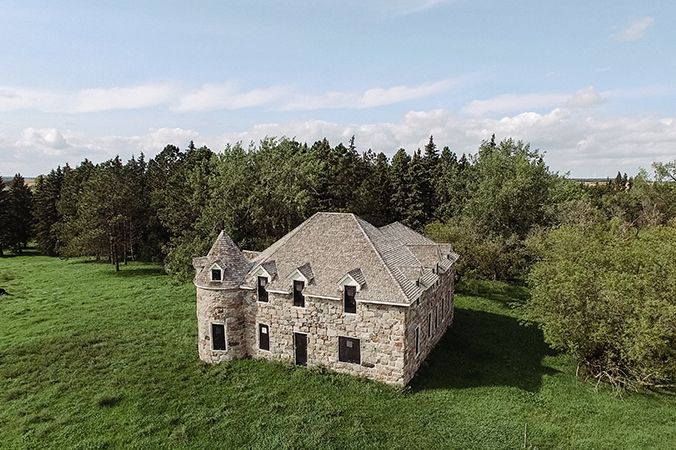 View of the Coghlan Castle