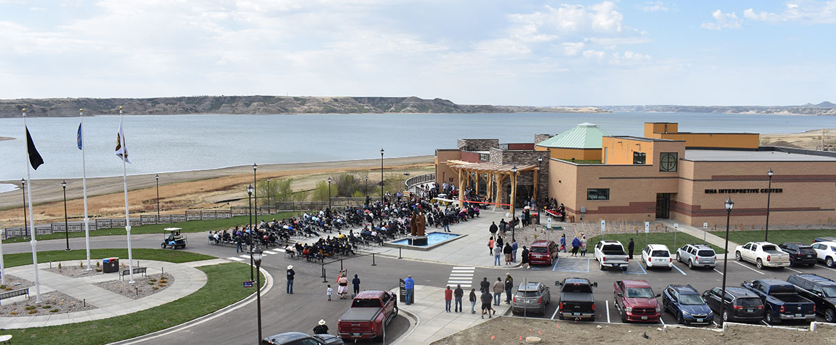 The MHA Interpretive Center houses a museum, coffee shop, event space and more