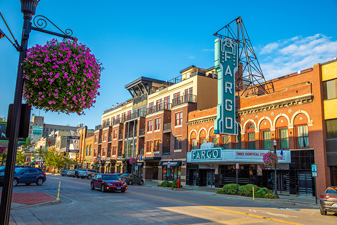 Broadway in Fargo