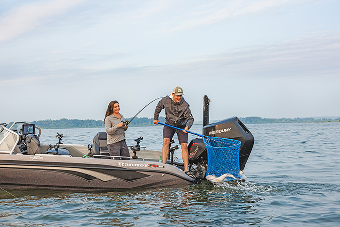 Fishing on Lake Sakawea