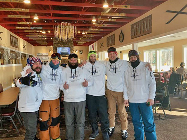 ski challenge pic in the resort