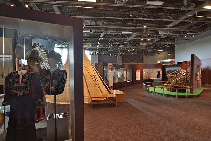 inside the Heritage center