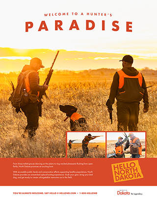 Upland hunting campaign image