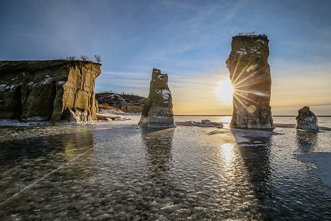 Ice on the Rocks photo