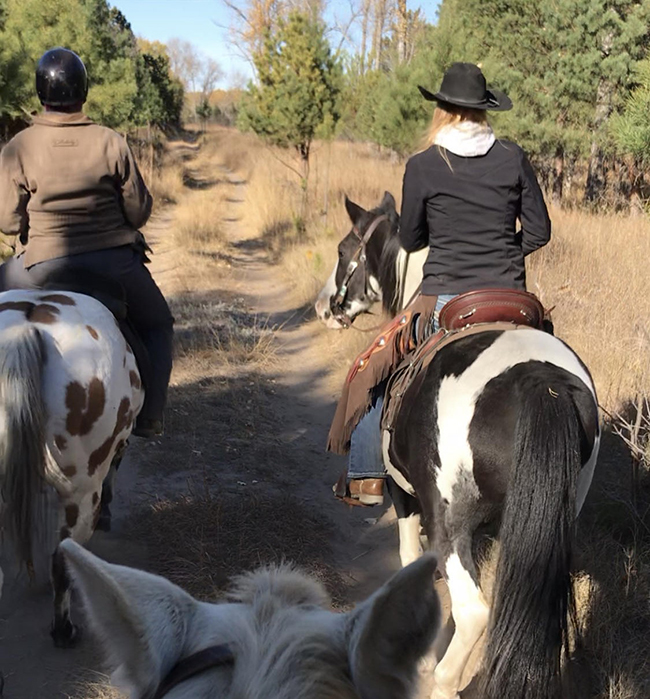 horseback riding