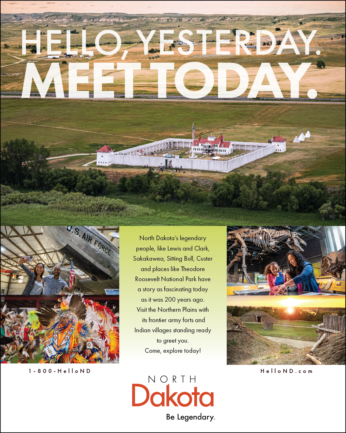 Advertising Campaign  Official North Dakota Travel & Tourism Guide