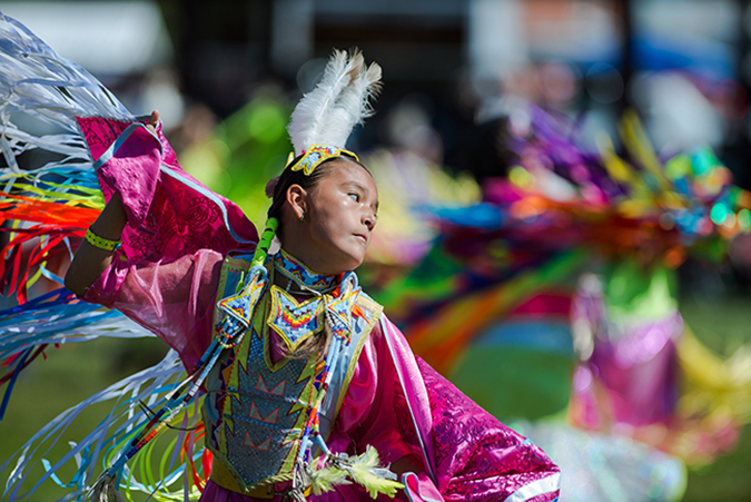 Native American dancer