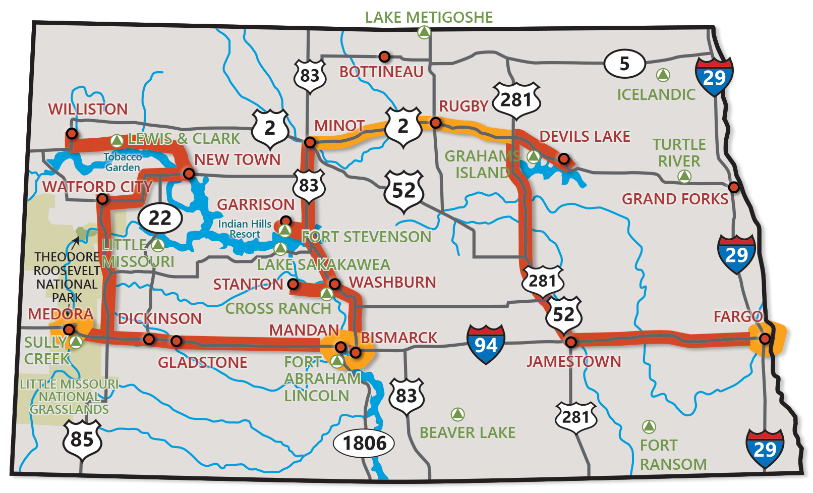 RV map