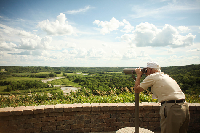 Scanning the Pembina Gorge