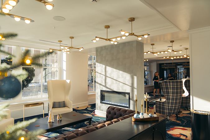 Olive Ann hotel lobby