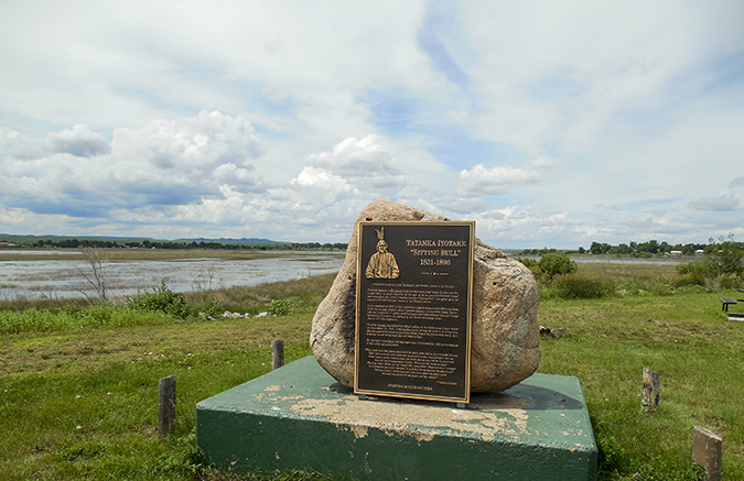 Sitting Bull burial site