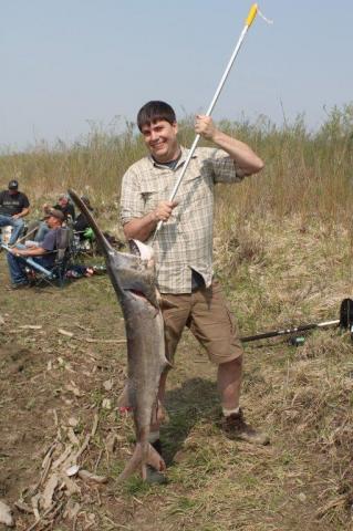 First-time Paddlefishing Adventure