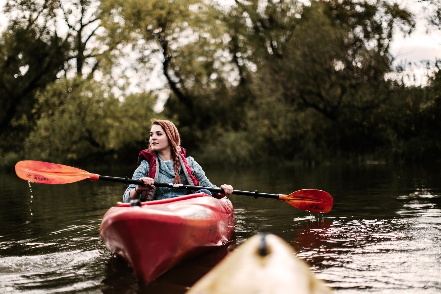 Kayaking is a favorite way to enjoy the lakes, rivers and state parks of North Dakota