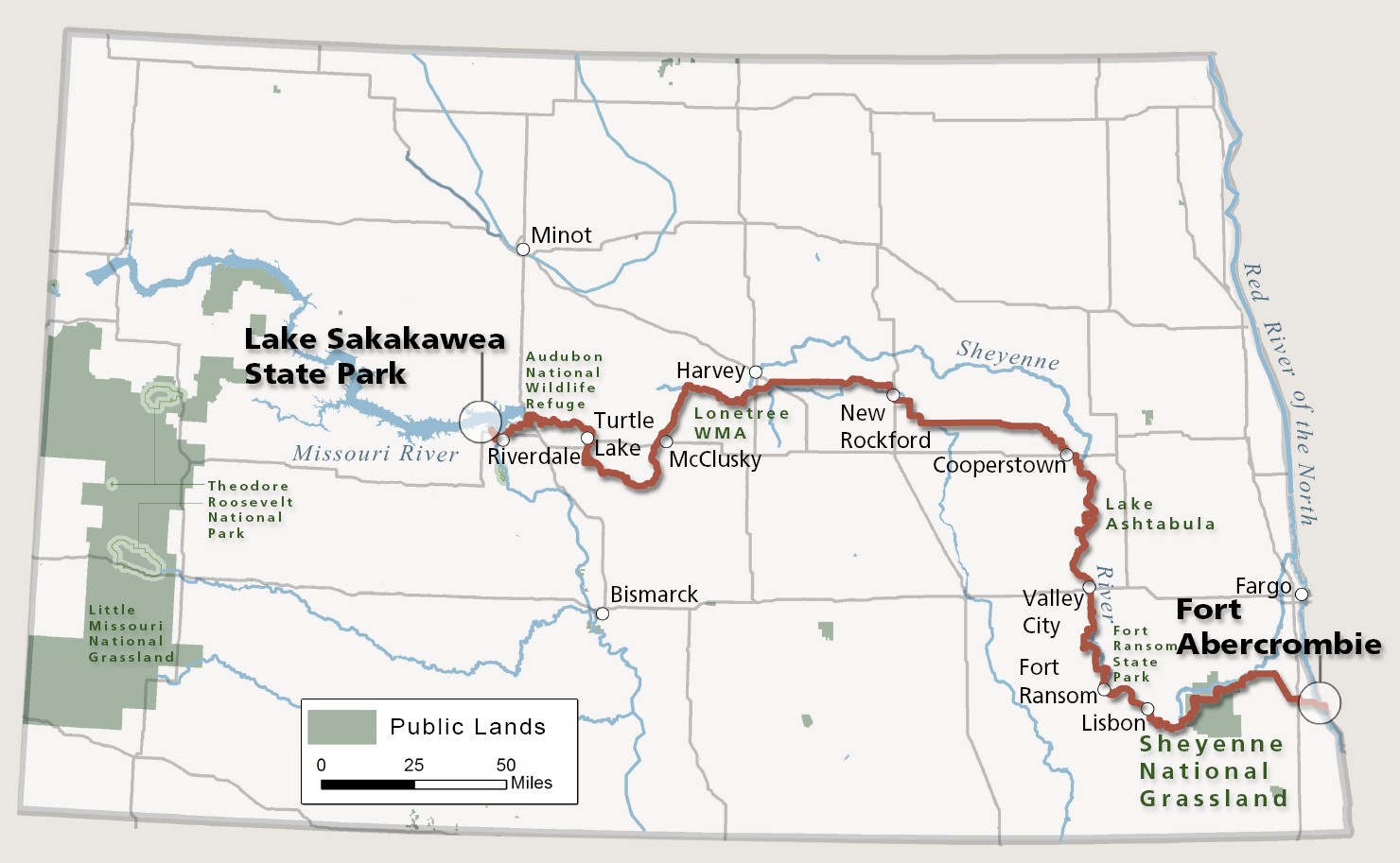 North Country National Scenic Trail - 103214eb64f0dfc2d1fd76d6854a5f6c Northcountrytrailmap