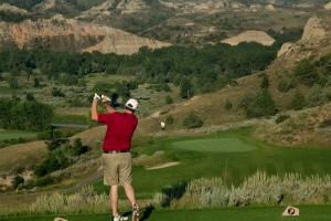 golfing at bully pulpit
