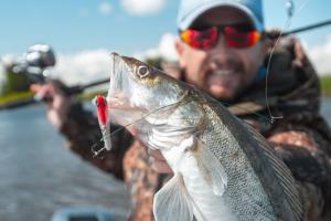 Showing off a big catch