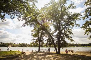 swimming at Icelandic State Park