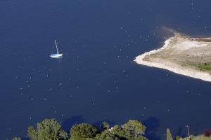 Sailing on Lake Sakakawea