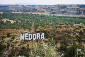 Medora sign