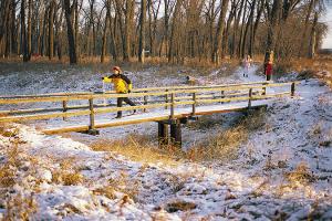  	Cross Country Skiing at Cross Ranch