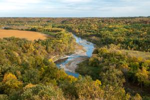 Pembina Gorge west of Walhalla on the Rendezvous Region Scenic Backway