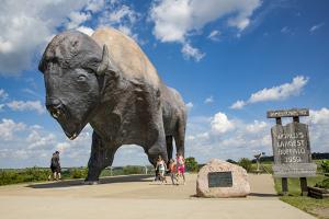 World's Largest Buffalo Monument