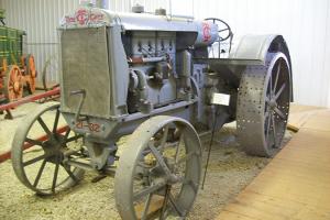tractor in museum