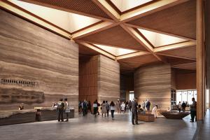 TR Presidential Library rendering