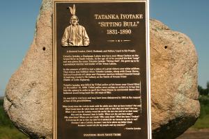 sitting bull burial site