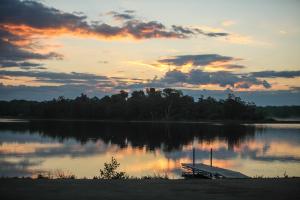 lake sunset