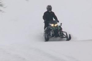 Snowmobiling