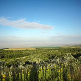 Scenic Byways in North Dakota view from Mystic Horizons