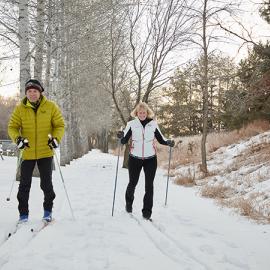 Cross country skiing