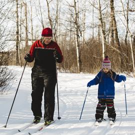 Cross country skiing