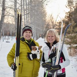 Cross country skiing