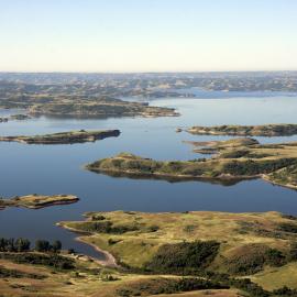 Lake Sakakawea Shorline in North Dakota