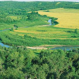 Pembina Gorge in North Dakota