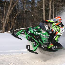 Snowmobiling