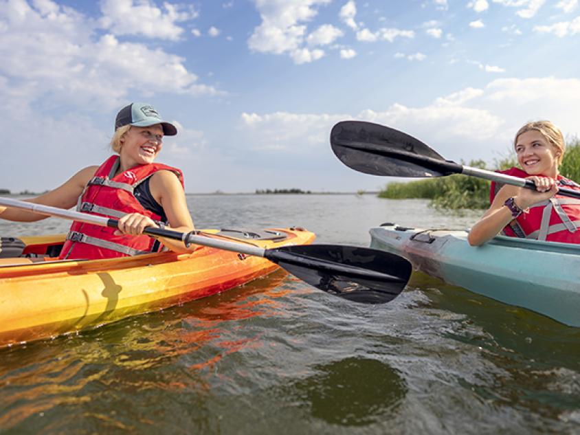 kayaking