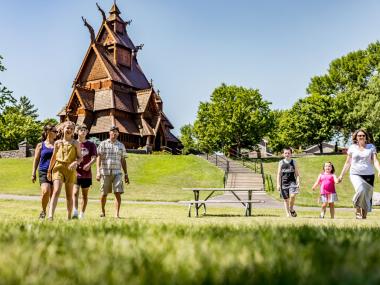 Scandinavian Heritage Park in Minot