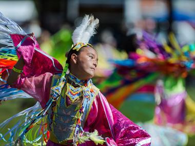 Native American dancer