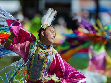 Native American dancer