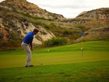 Golfing in North Dakota