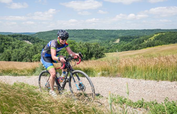 mountain biking