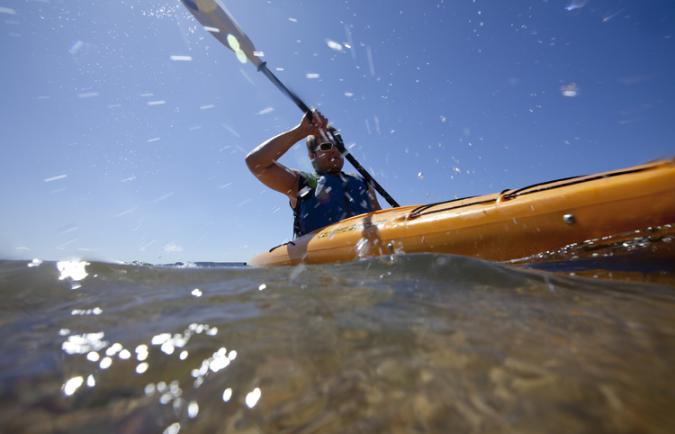 kayaking