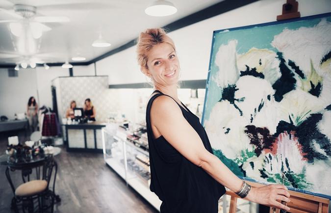 Art and Wine walk