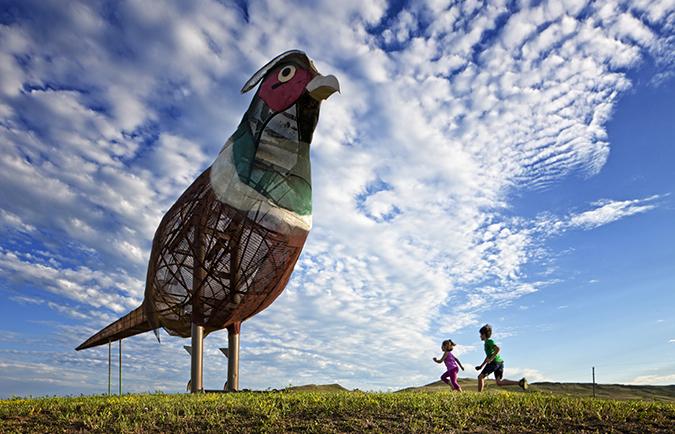 Enchanted Highway Pheasants