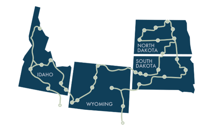 Map of Western Heritage & Native American Culture