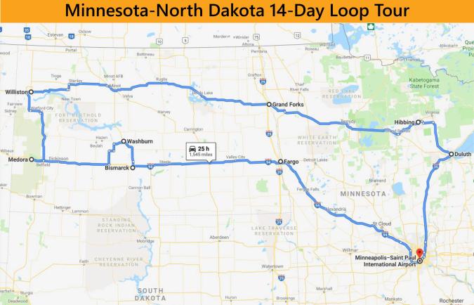 14-day tour