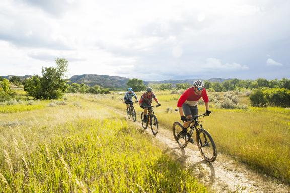 Biking the Mah Daah Hey Trail